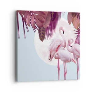 Obraz na plátne - Tri vtáčie grácie - 40x40 cm