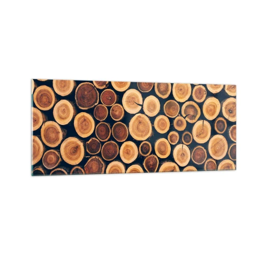 Obraz na skle - Na koľko vyzerám? - 100x40 cm