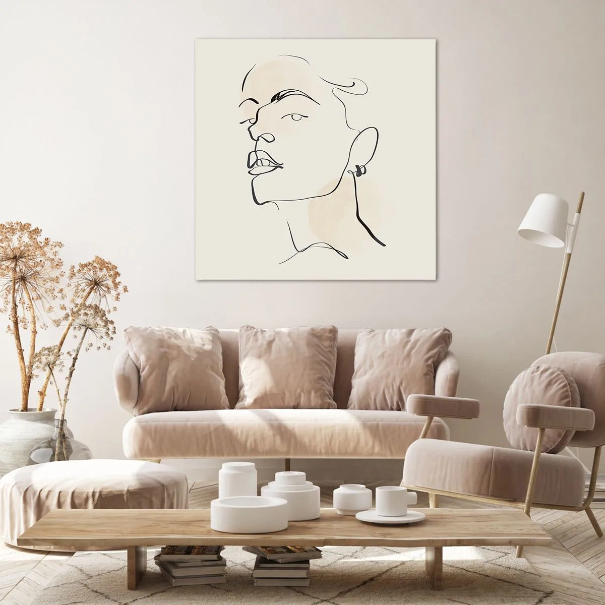 Obraz na plátne - Hrdý pohľad - 40x40 cm