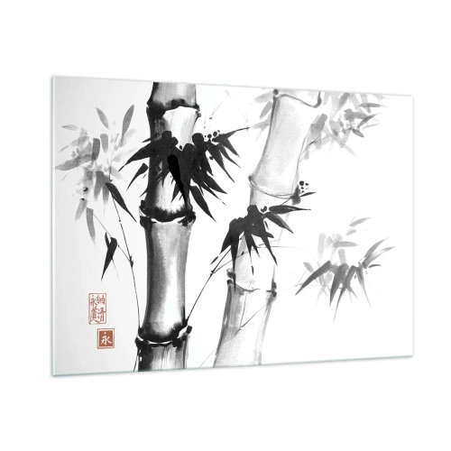 Obraz na skle - Blízky záber na orient - 100x70 cm