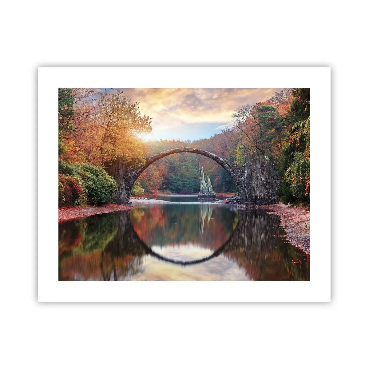 Plagát - Za zrkadlom - 50x40 cm