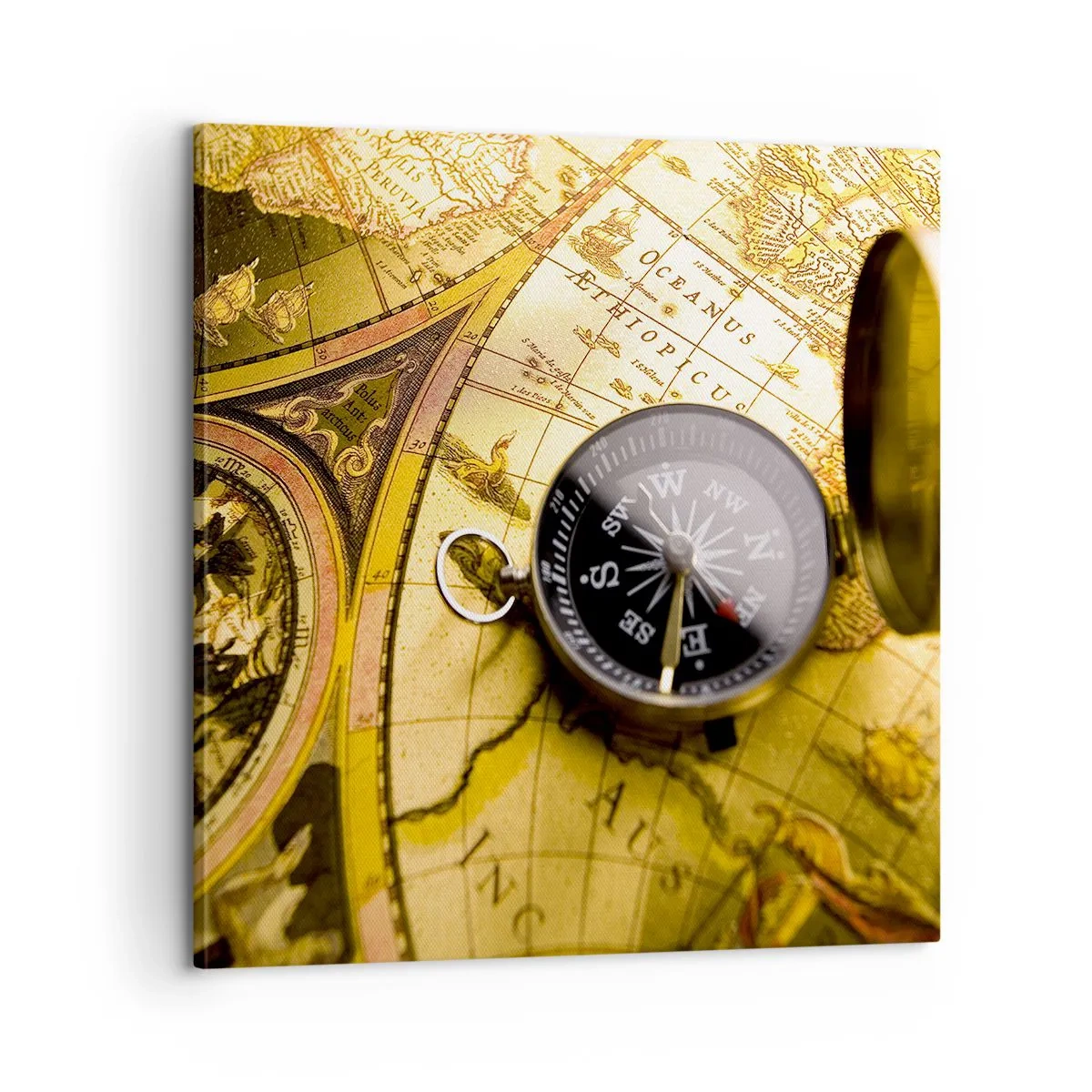 Obraz na plátne - Čo tak na koniec sveta? - 60x60 cm