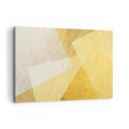 Obraz na plátne - Počasie geometrie - 100x70 cm