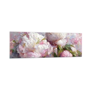 Obraz na skle - Kytica prekypujúca životom - 160x50 cm