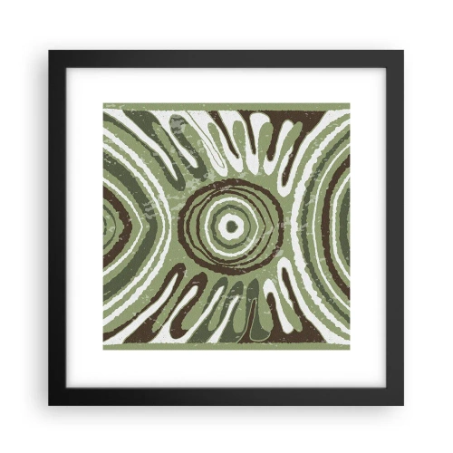 Plagát v čiernom ráme - Explózia emócií - 30x30 cm