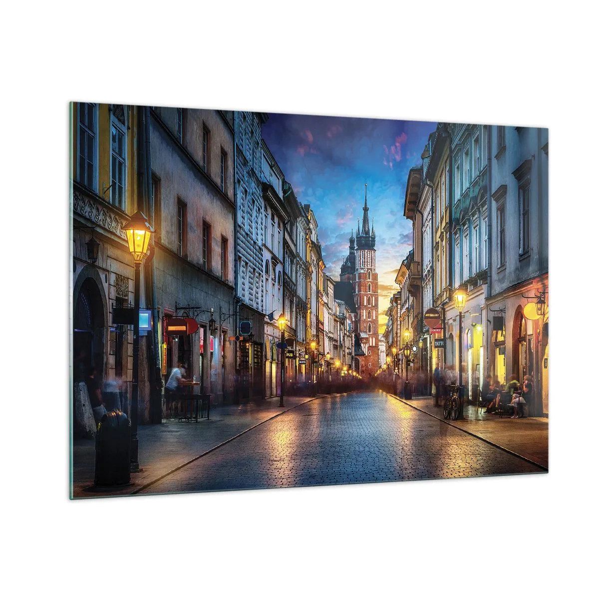 Obraz na skle - Krakovský pôvab - 100x70 cm