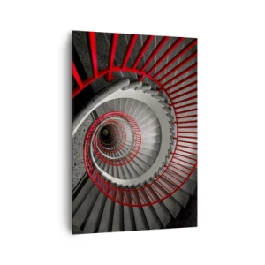 Obraz na plátne - Architektonické hry - 70x100 cm