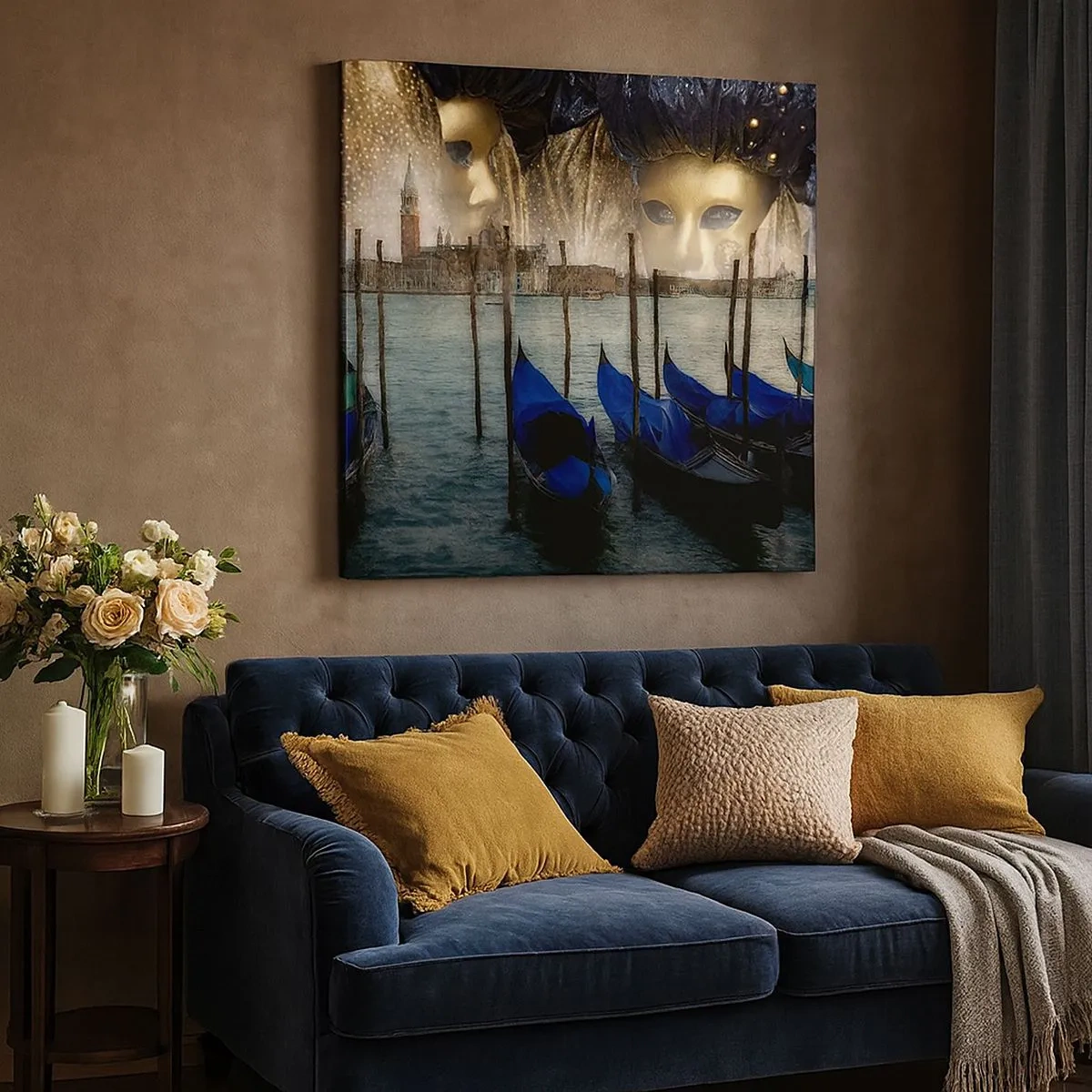 Obraz na plátne - Je čas začať karneval - 30x30 cm