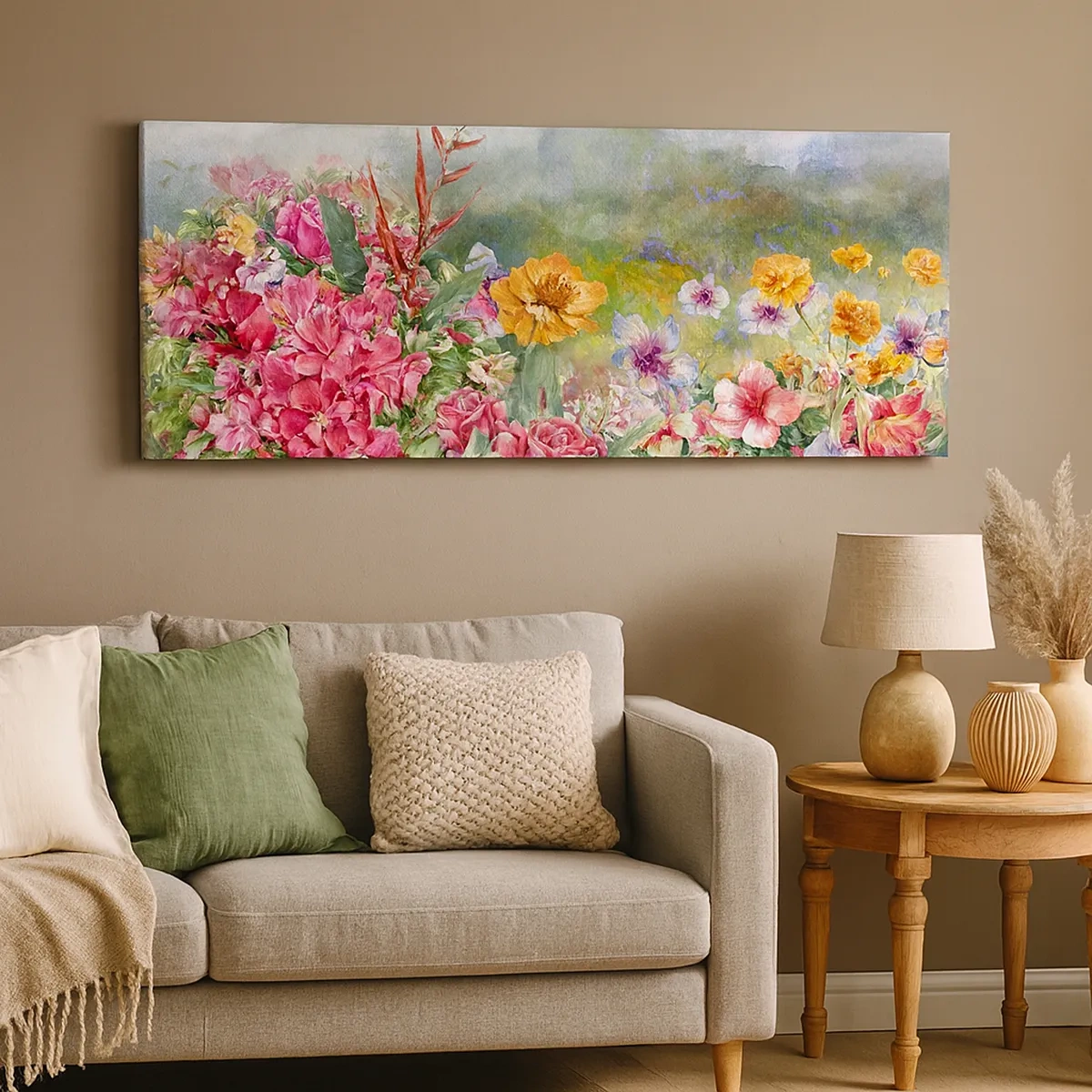 Obraz na plátne - Záhrada, ktorá sa zbláznila - 30x30 cm