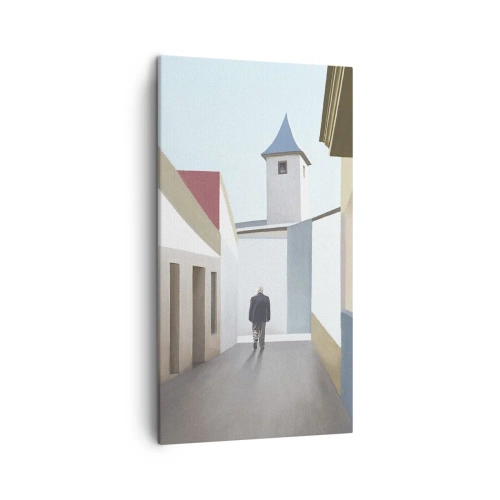 Obraz na plátne - Slnečná prechádzka - 45x80 cm