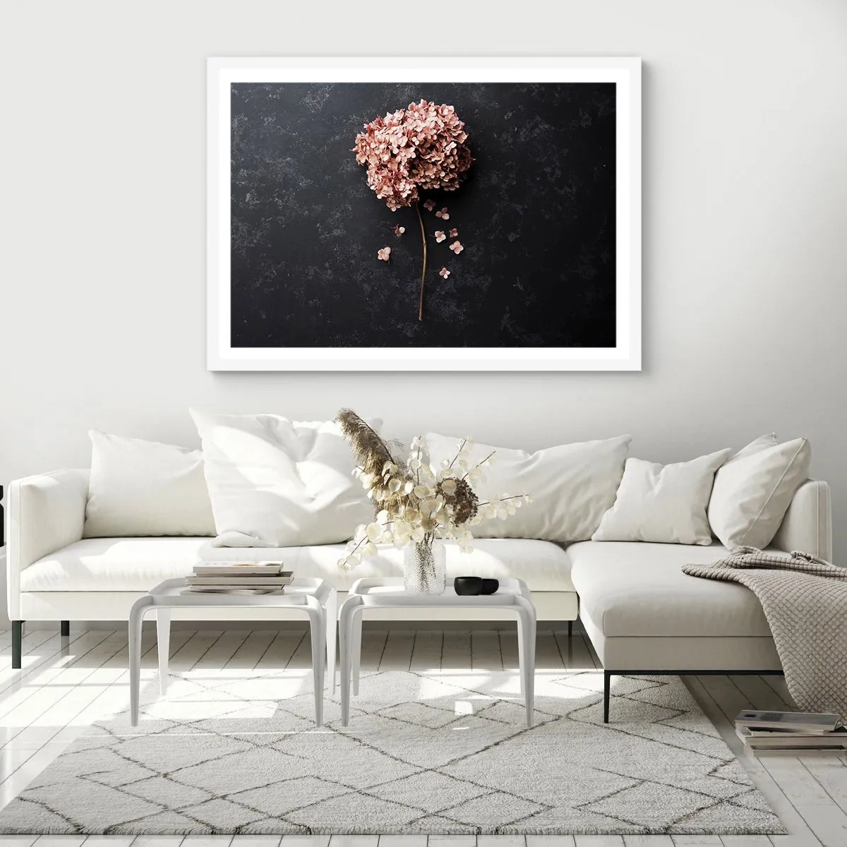 Plagát v bielom ráme - Skutočne romantické znamenie - 40x30 cm