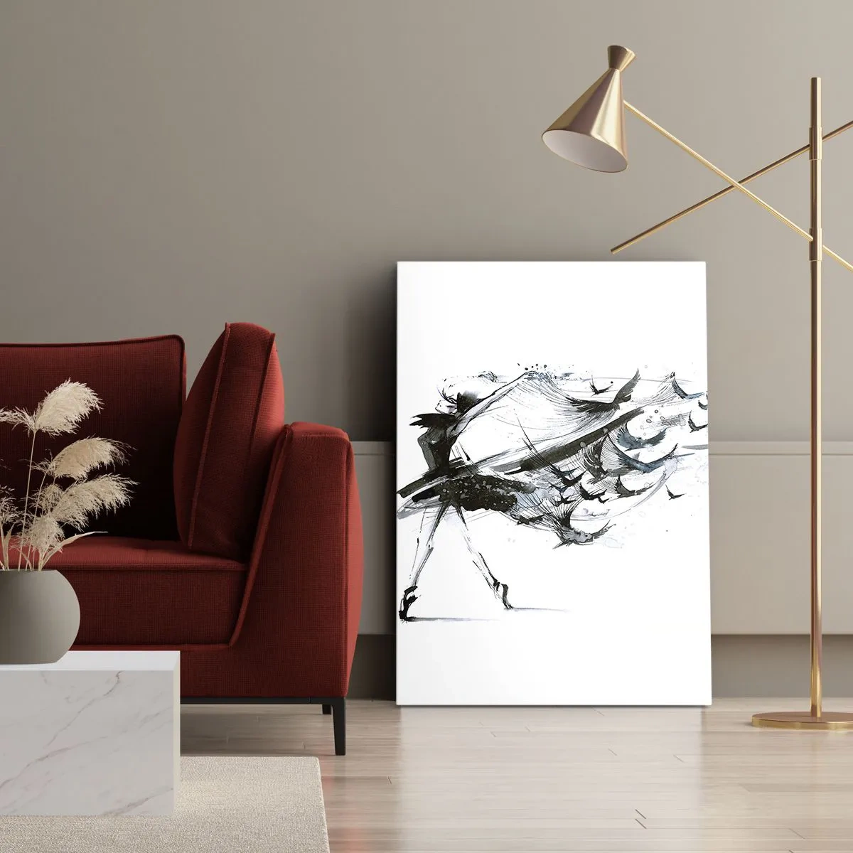 Obraz na plátne - Mágia hudby uvoľňuje od kúzla - 65x120 cm