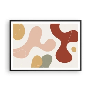 Plagát v čiernom ráme - Klikiháky - 100x70 cm