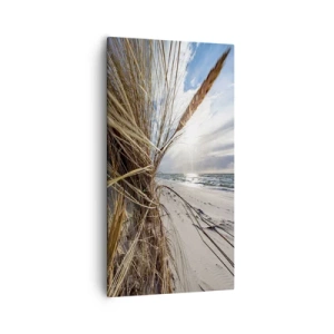 Obraz na plátne - Stretnutie živlov - 55x100 cm