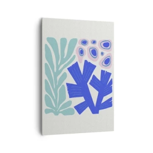 Obraz na plátne - Podvodná záhrada - 70x100 cm