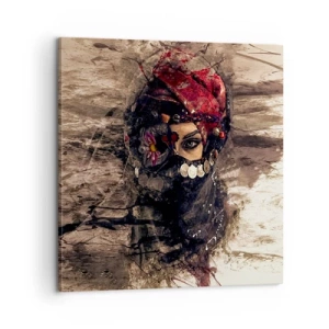 Obraz na plátne - Prinajmenšom znepokojujúca - 60x60 cm