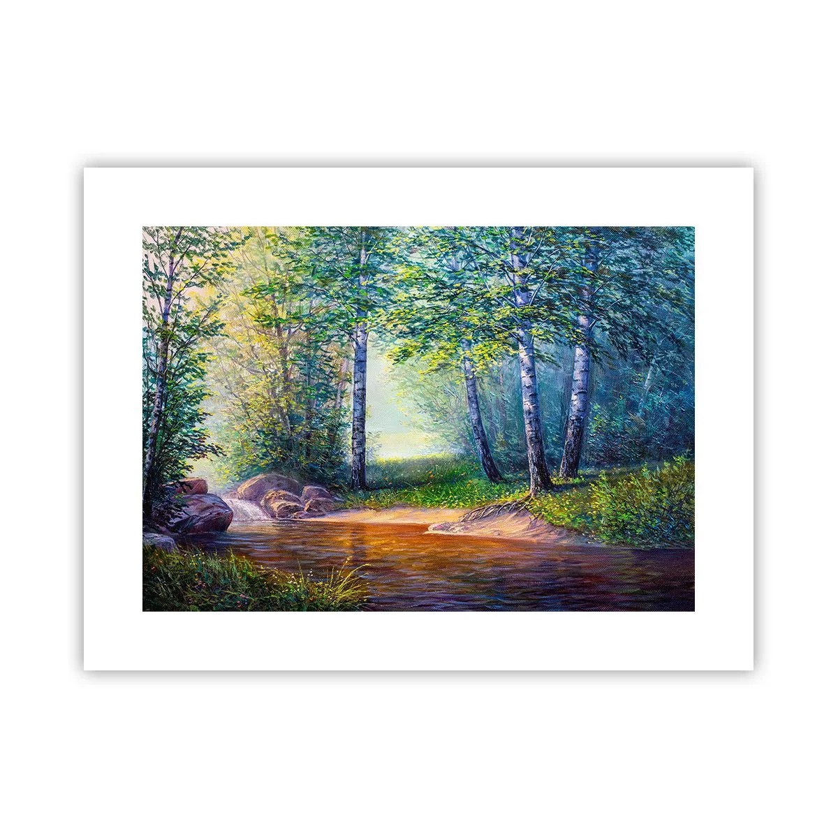 Plagát - Idylické prostredie - 40x30 cm