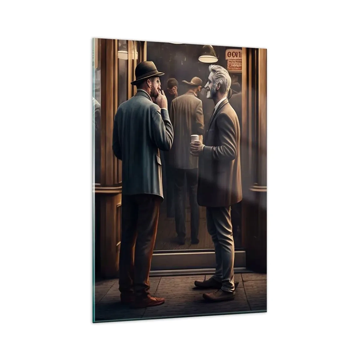 Obraz na skle - Dobrá chvíľa dňa - 80x120 cm