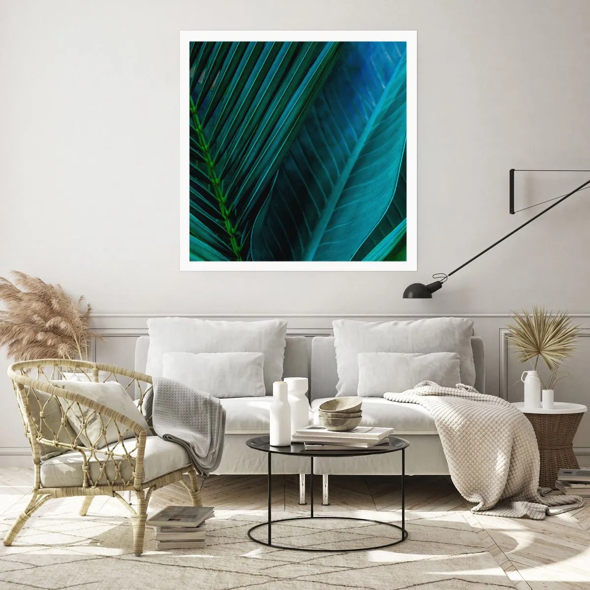 Plagát - Anatómia zelene - 60x60 cm