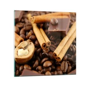 Obraz na skle - Koncert vôní - 40x40 cm