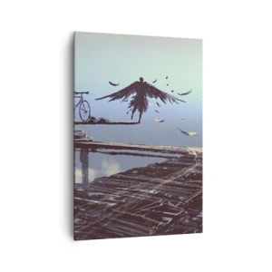 Obraz na plátne - Ikaros večne živý - 70x100 cm
