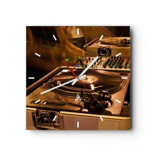 Nástenné hodiny - Cítiš tú silu? - 40x40 cm