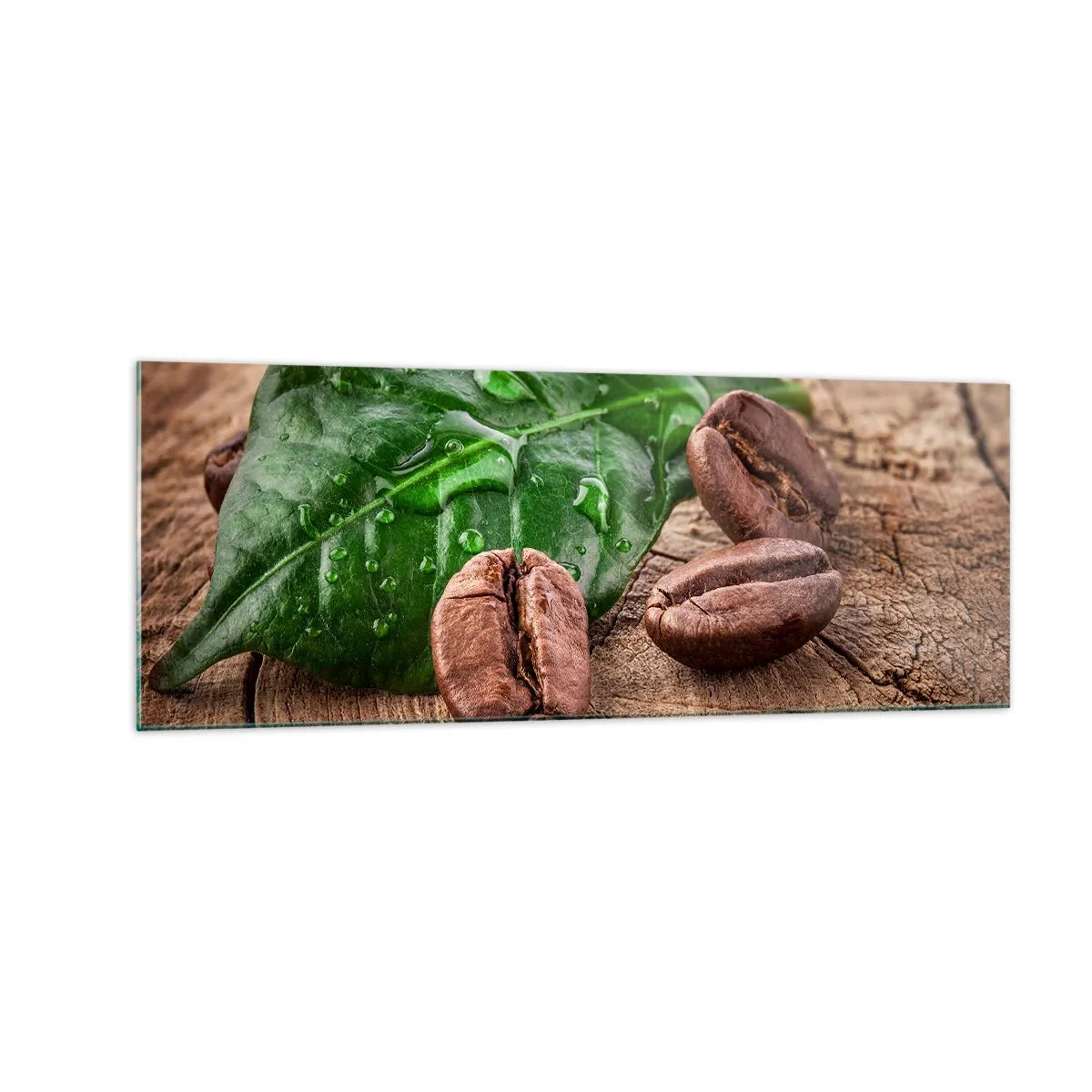 Obraz na skle - Najskutočnejšia a čierna - 140x50 cm