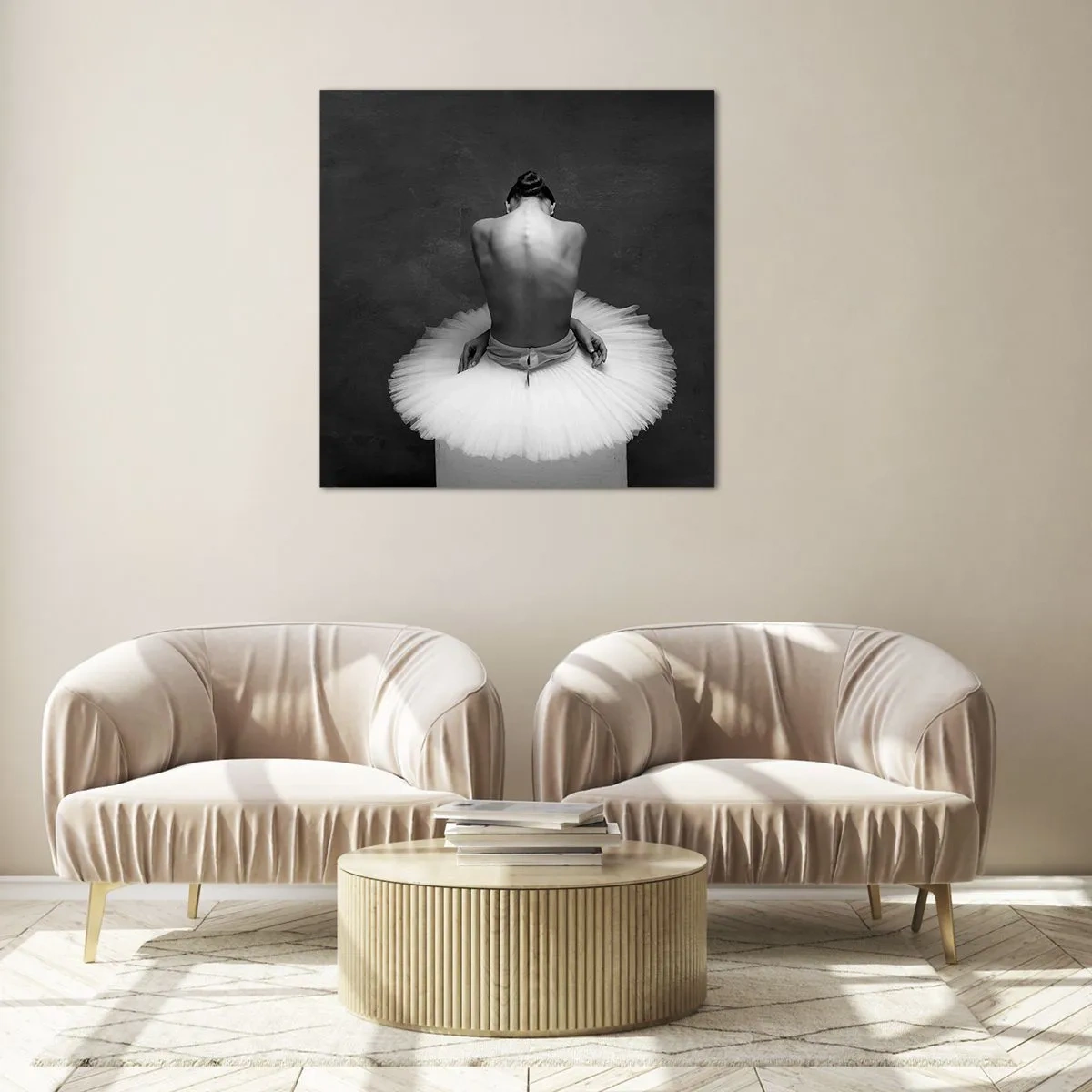 Obraz na skle - Práve prekvitá - 60x60 cm