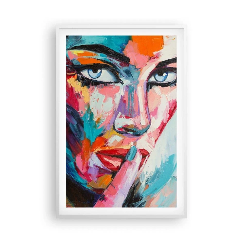 Plagát v bielom ráme - Naše prvé tajomstvo - 61x91 cm