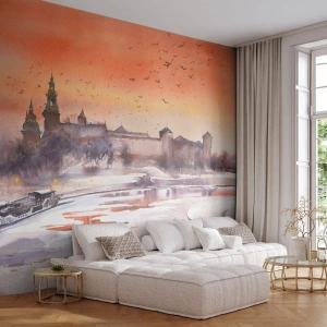 Fototapeta Premium Sand - Kráľovský západ slnka - Krajina, Krajina, klasické - 100x70 cm