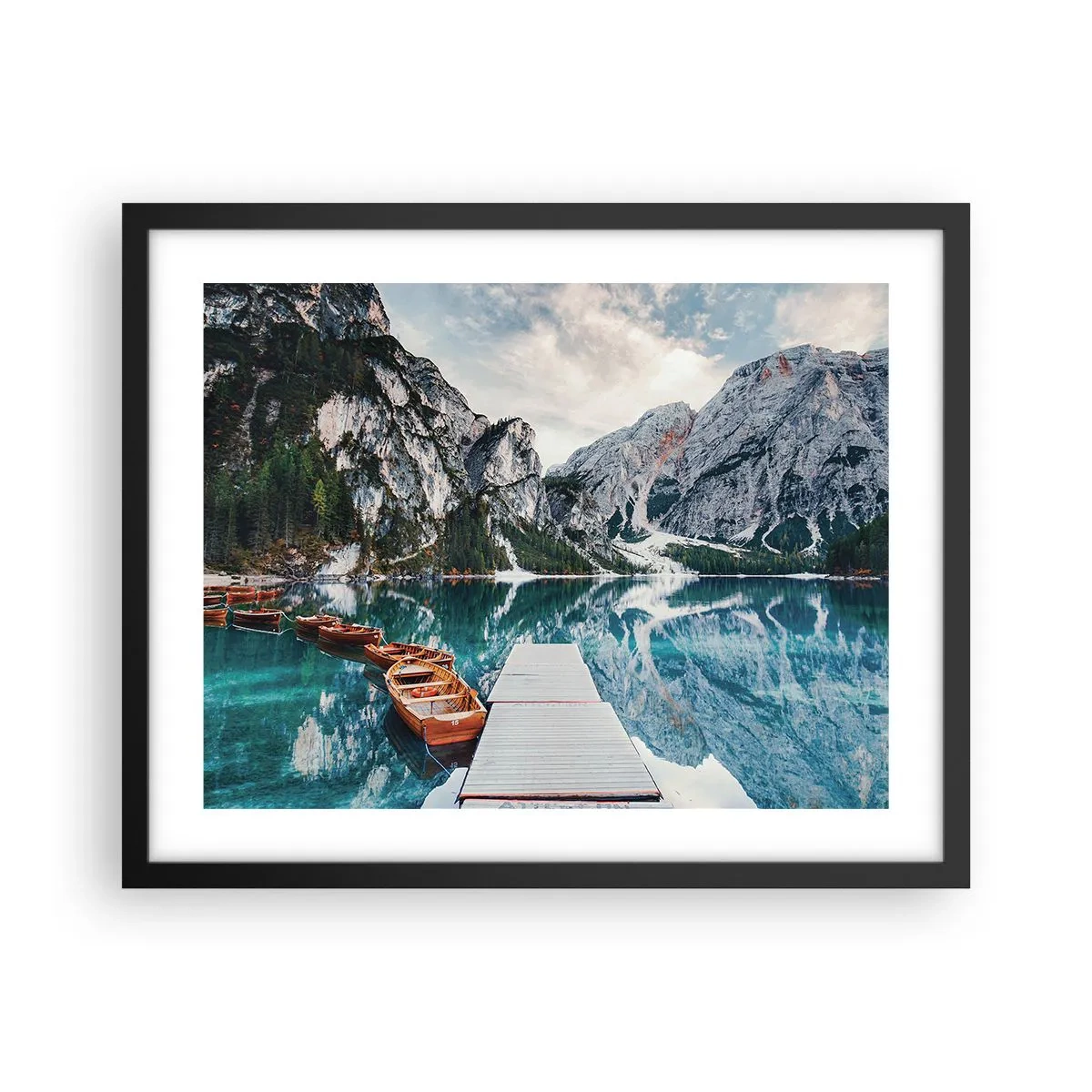 Plagát v čiernom ráme - Ukážeme vám krásu - 50x40 cm