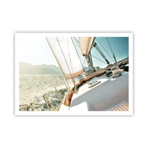 Plagát - Pod plnými plachtami - 100x70 cm