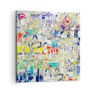 Obraz na plátne - Proste poteší oči - 50x50 cm