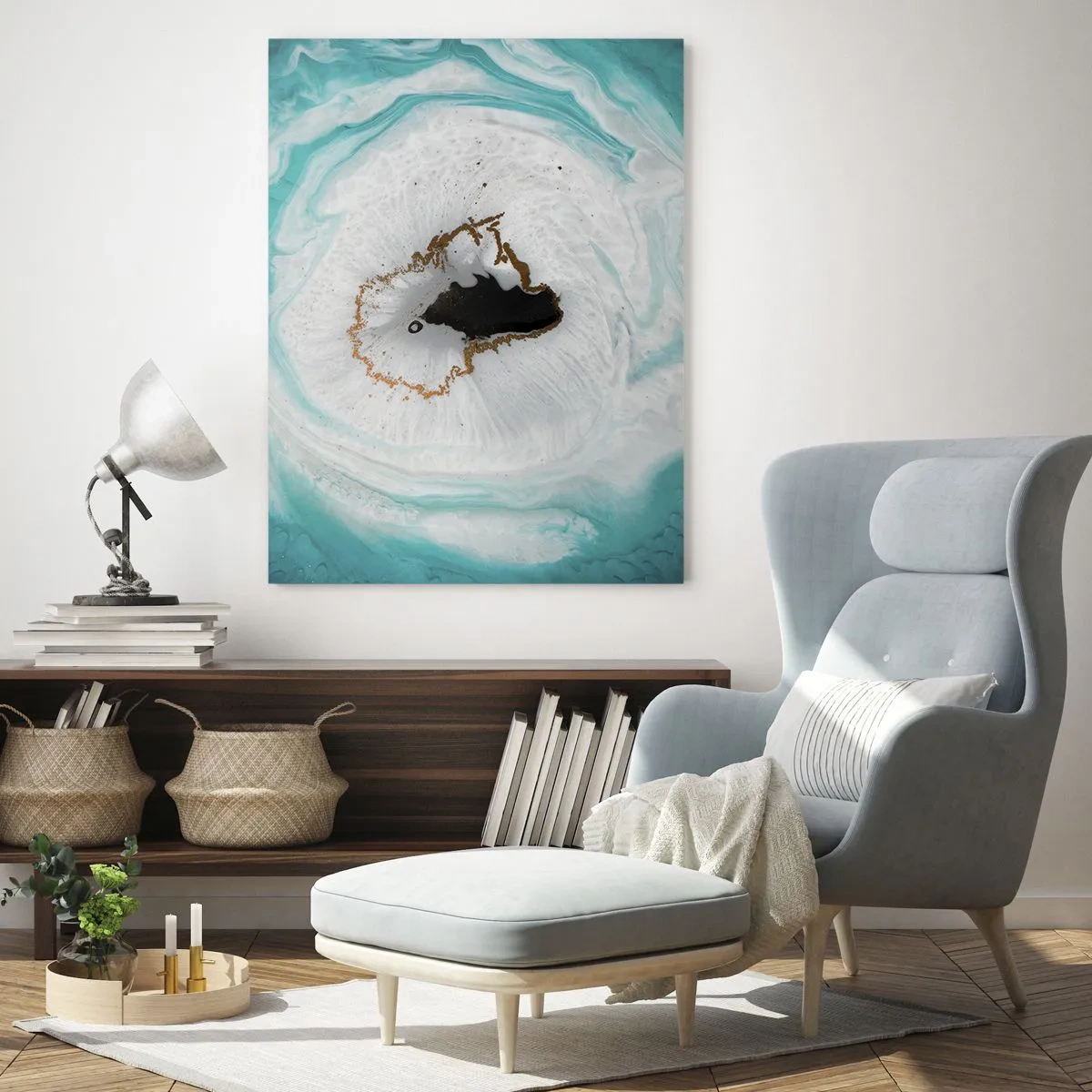 Obraz na skle - Preniknúť dovnútra - 80x120 cm