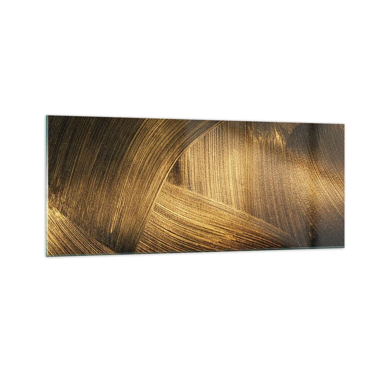 Obraz na skle - V zlatom labyrinte - 100x40 cm