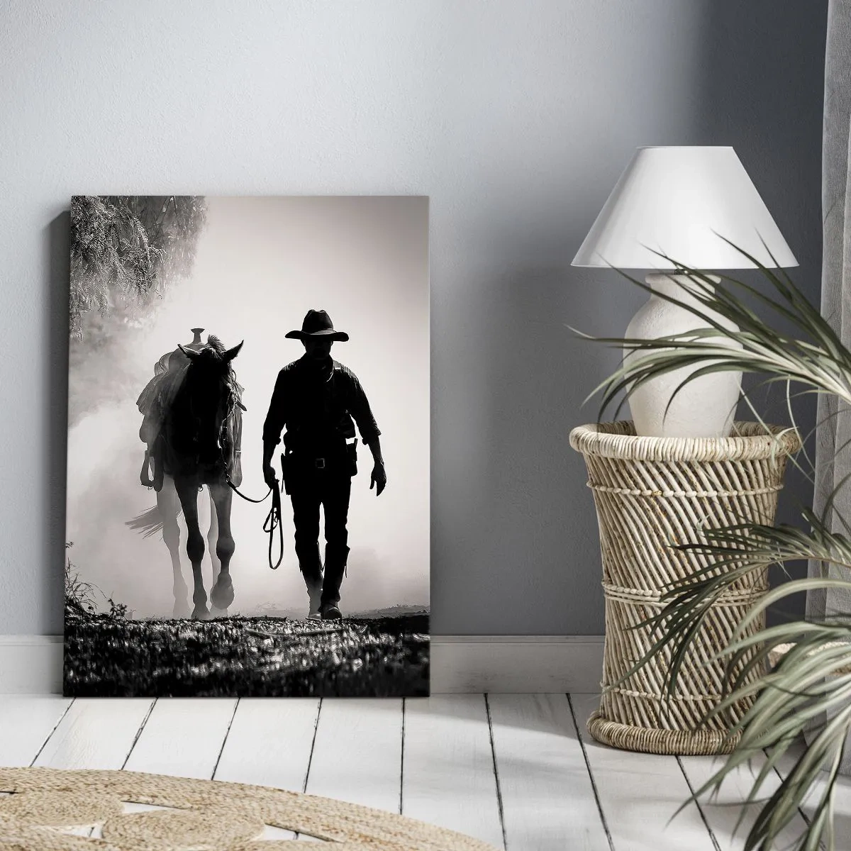 Obraz na plátne - Texaské ráno - 55x100 cm