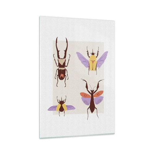 Obraz na skle - Hmyzí svet - 80x120 cm