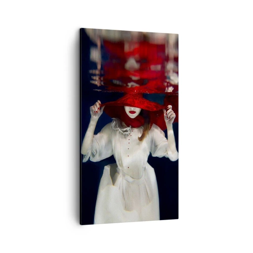 Obraz na plátne - Divoženka - 45x80 cm