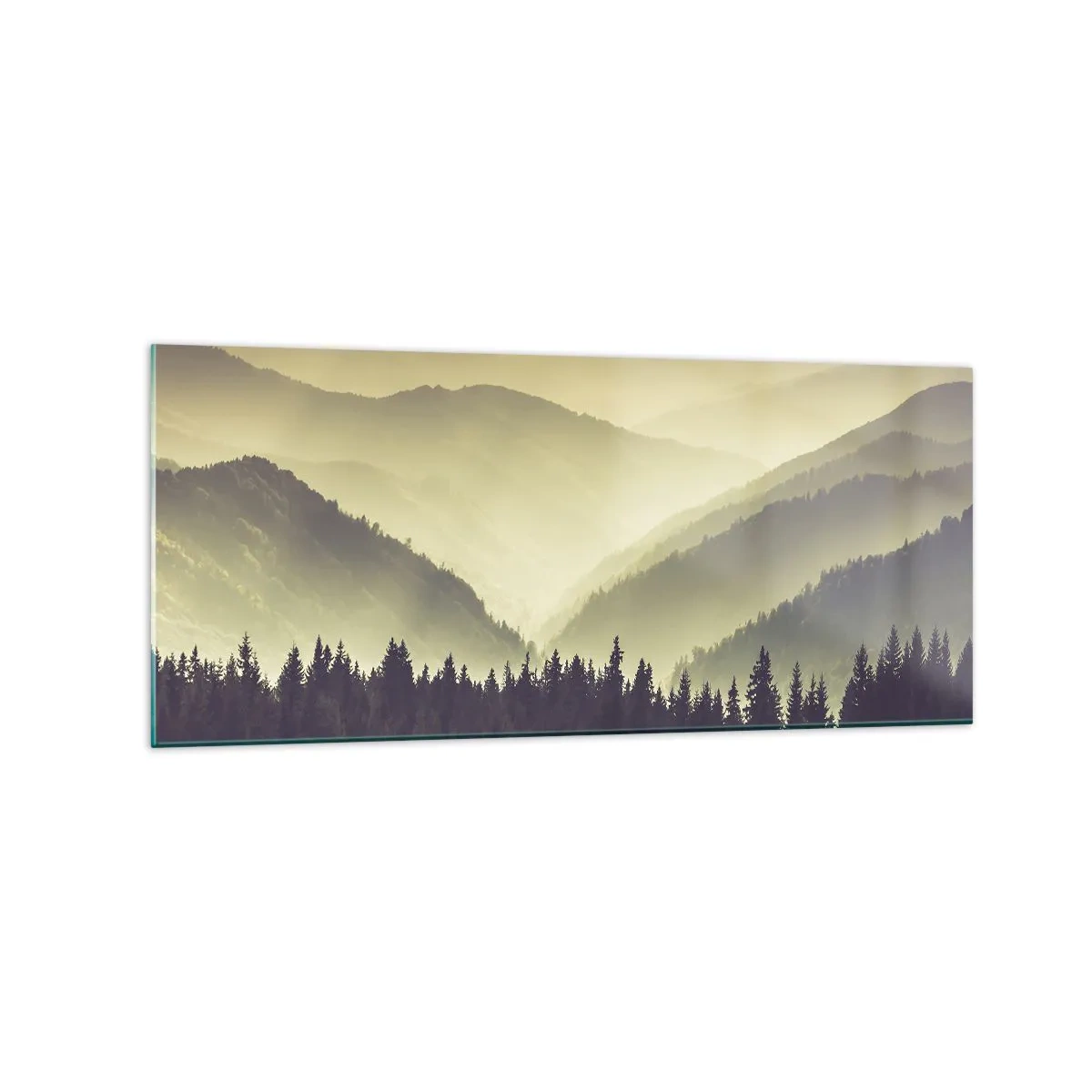 Obraz na skle - Za siedmimi horami… - 120x50 cm