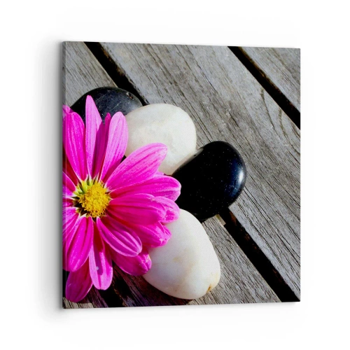 Obraz na plátne - Odpočinok na móle - 70x70 cm