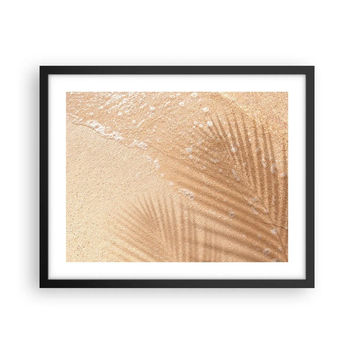 Plagát v čiernom ráme - Tieň horúceho leta - 50x40 cm