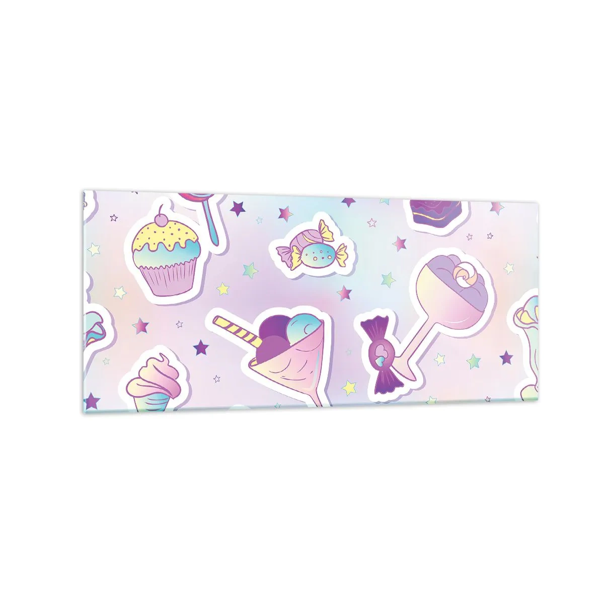 Obraz na skle - Aby boli každý deň narodeniny - 120x50 cm