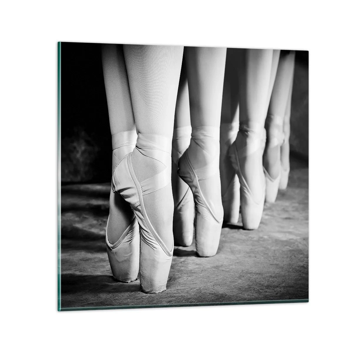 Obraz na skle - Spoločne, ľahko - 40x40 cm