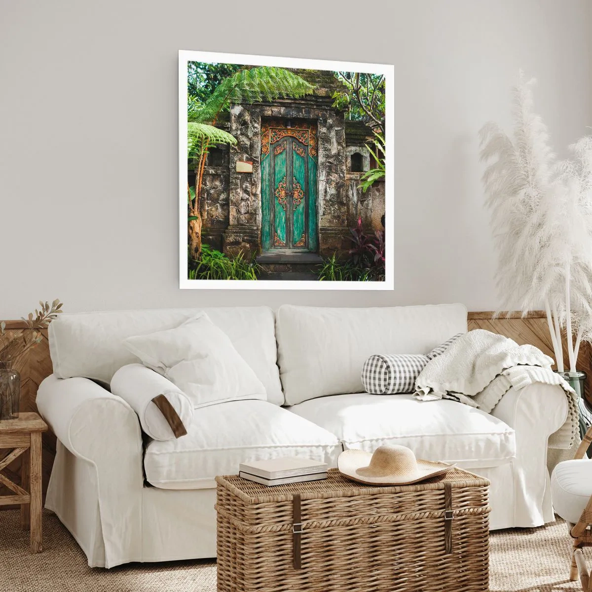 Plagát - Dvere do exotického sveta - 50x50 cm