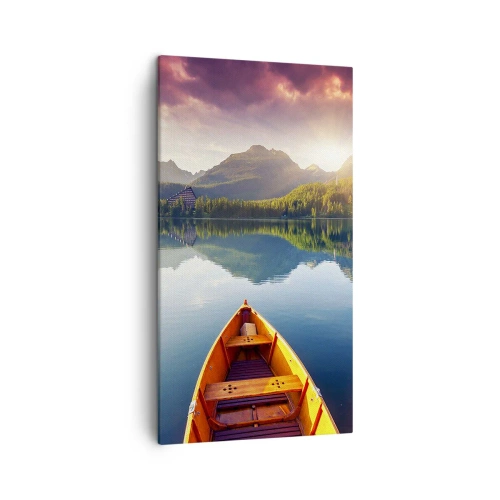 Obraz na plátne - Nič proti prírode - 45x80 cm