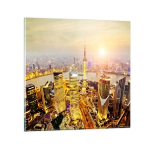 Obraz na skle - Ázijský sen - 60x60 cm