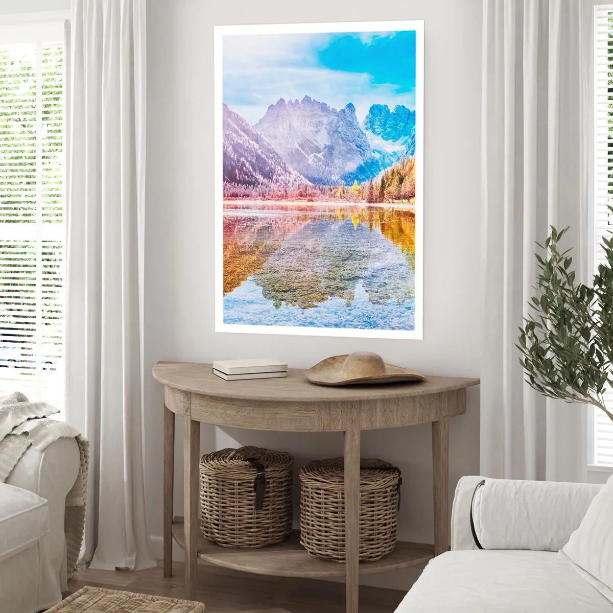 Plagát - A v horách už je jeseň - 40x50 cm