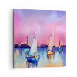 Obraz na plátne - Smer: široká voda - 70x70 cm