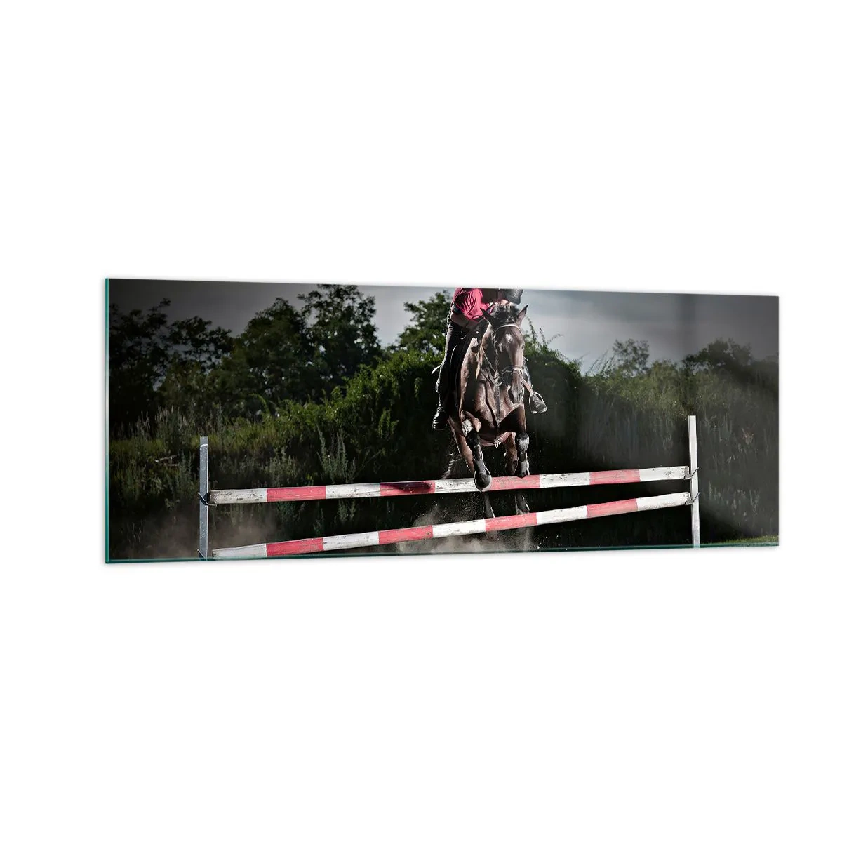 Obraz na skle - Spoločne pre víťazstvo - 140x50 cm