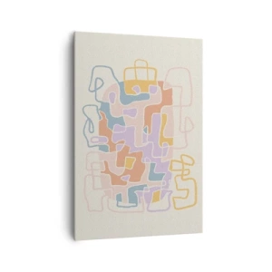 Obraz na plátne - Labyrint – veselé dobrodružstvo - 70x100 cm